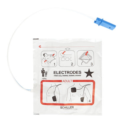 SCHILLER FRED EASY ELEKTRODER VOKSEN