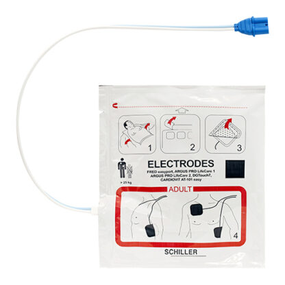 SCHILLER FRED EASYPORT ELEKTRODER VOKSEN(PRE-CONNECTED)